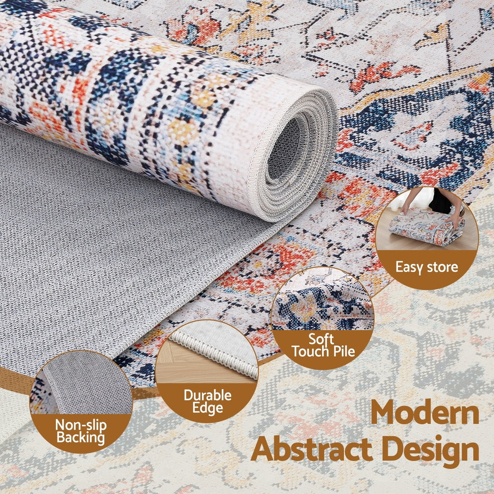 Artiss Floor Rug 240x340cm Large Washable Carpet
