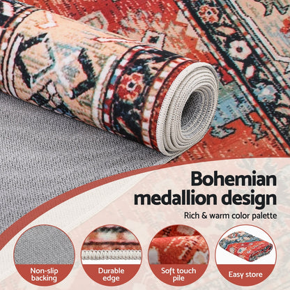 Artiss Floor Rug 160X230cm Large Washable Area Rug Modern Living Room Carpet Mat