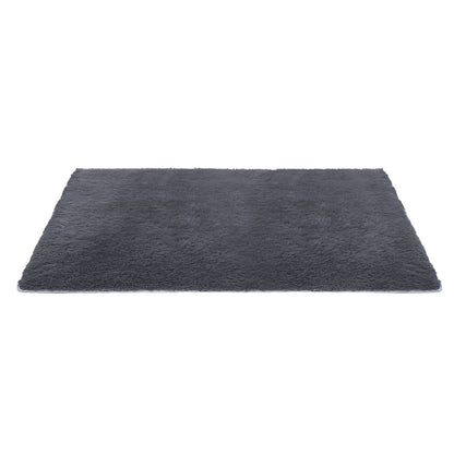 Artiss Floor Rug 160x230cm Plush Area Shaggy Rug Living Room Bedroom Carpet Grey