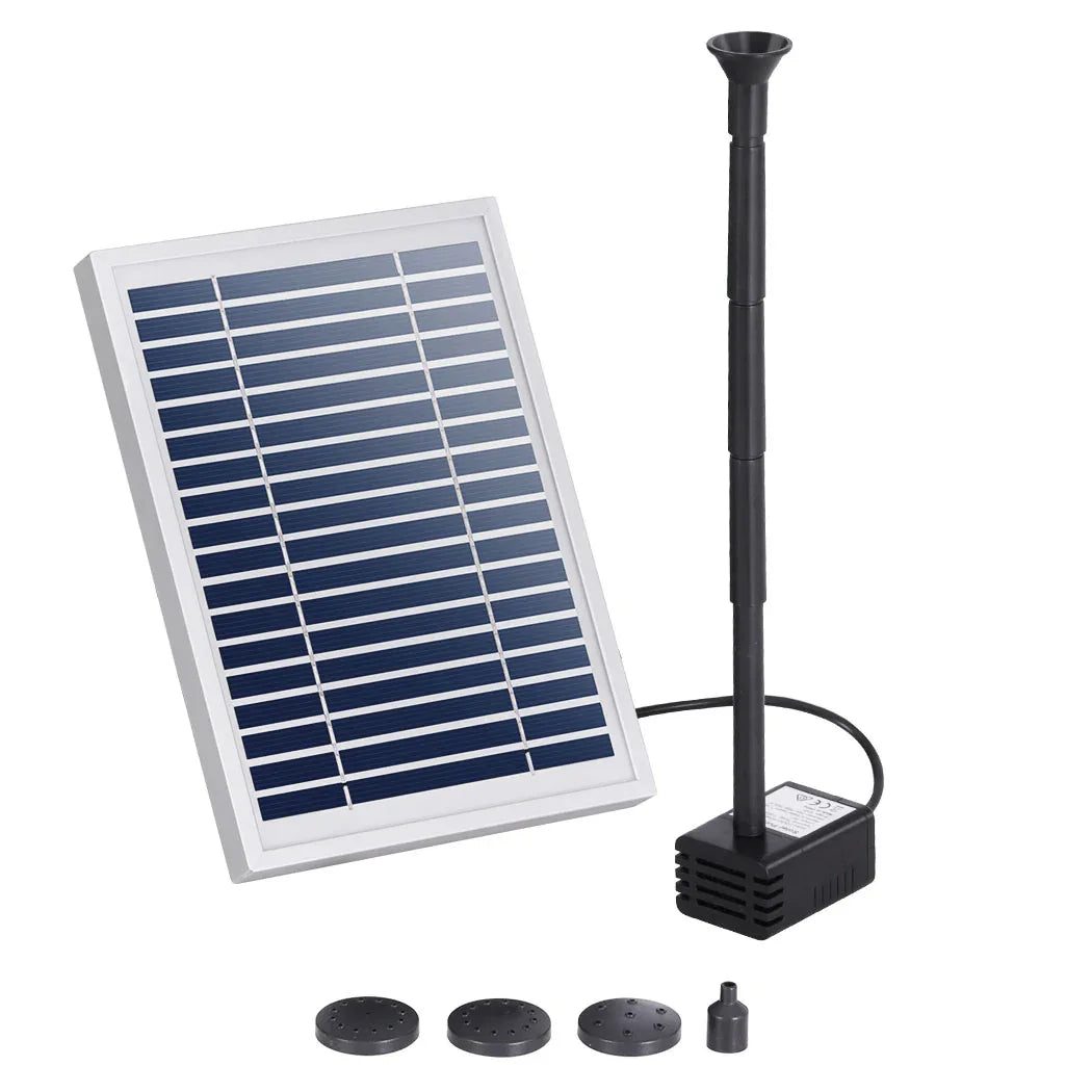 Gardeon Solar Pond Pump Submersible Water Fountain Kit 4.4FT - Mekamart Australia