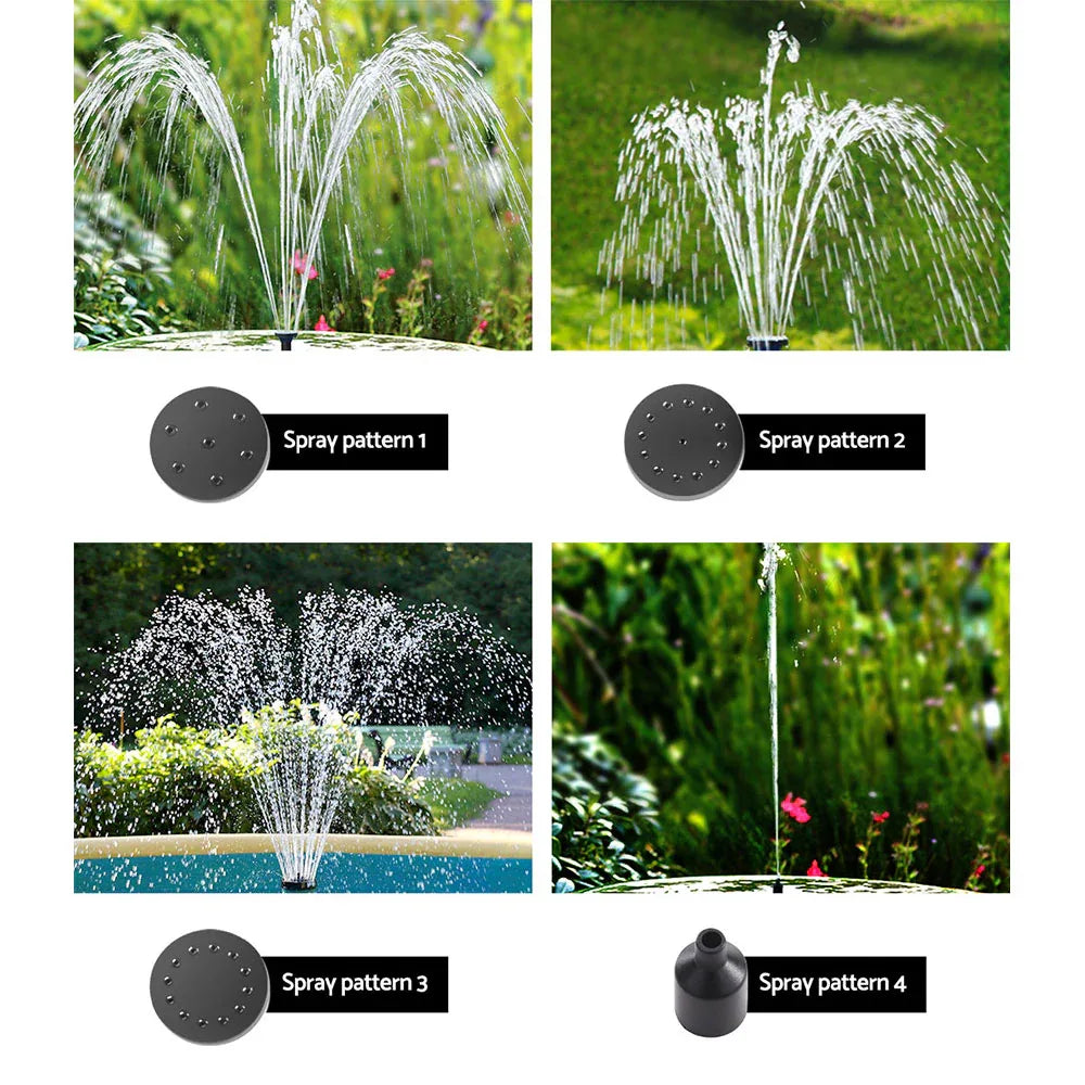 Gardeon Solar Pond Pump Submersible Water Fountain Kit 4.4FT - Mekamart Australia