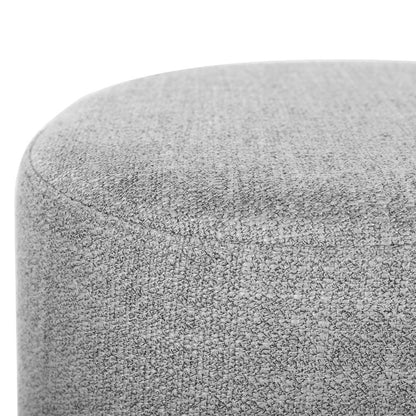 Artiss Ottoman Foot Stool Square Linen Grey - Mekamart Australia