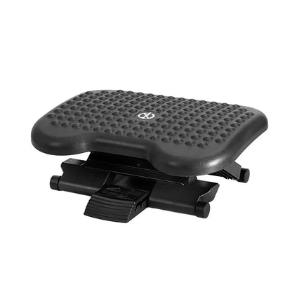 Artiss Foot Rest Stool Office Under Desk Angle Adjustable Footrest Massage Black - Mekamart Australia
