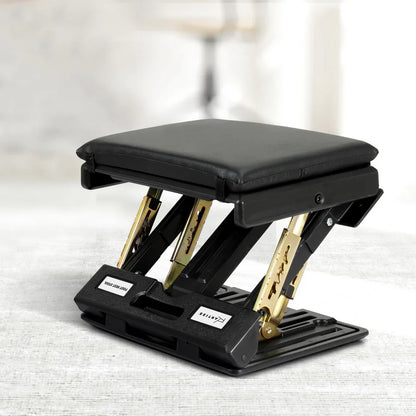 Artiss Foot Rest Stool Office Under Desk Fold Footrest Massage Cushion Pad Black - Mekamart Australia