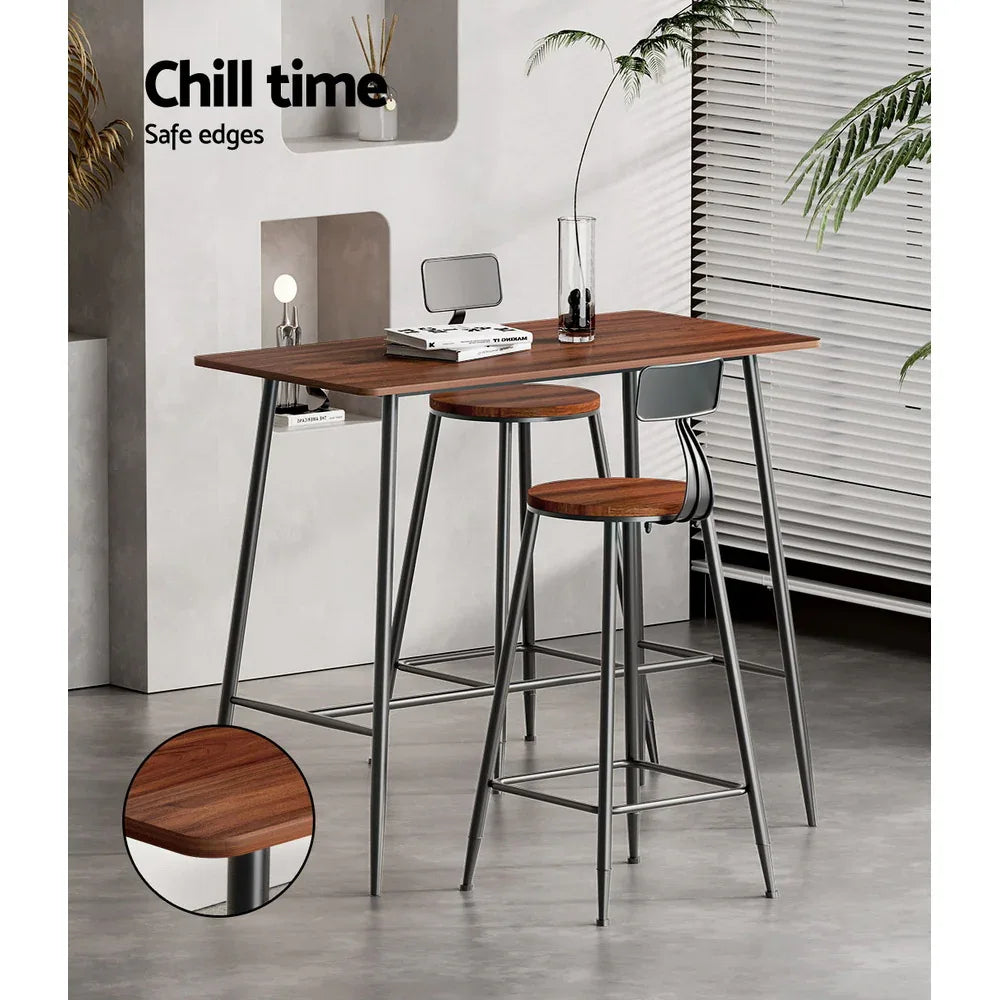 Artiss Halle Bar Table 120CM Rectangular - Mekamart Australia