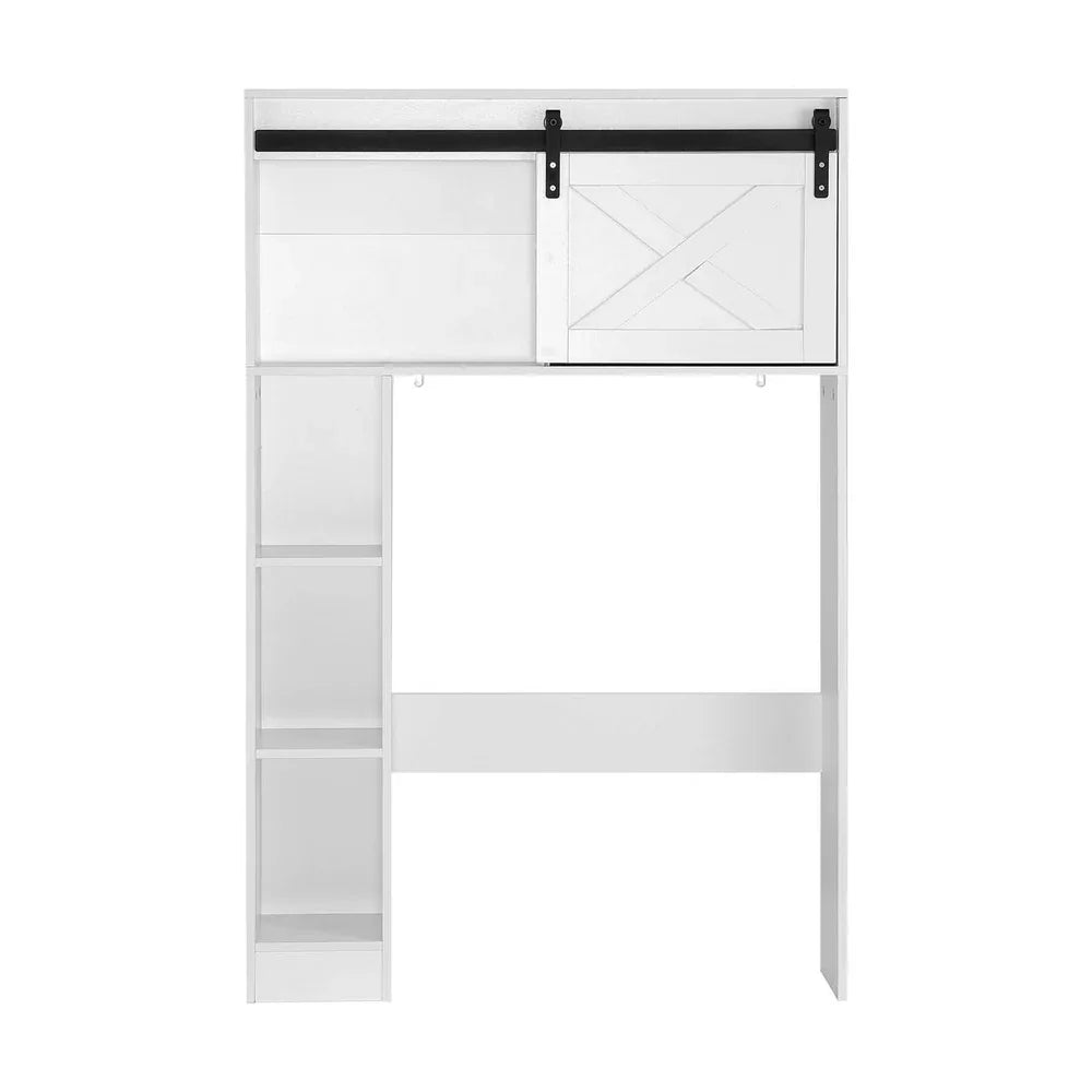 Artiss Bathroom Cabinet Over the Toilet Storage Organiser Laundry Shelf 128cm - Mekamart Australia