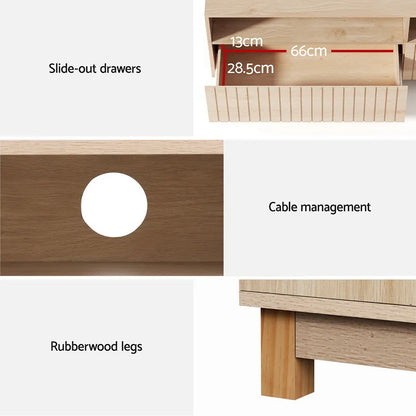 Artiss TV Cabinet Entertainment Unit Stand 150CM - Mekamart Australia