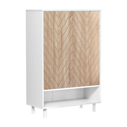 Artiss Shoe Rack Cabinet 24 Pairs 6-tier White - Mekamart Australia