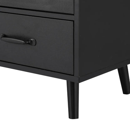 Artiss Buffet Sideboard Double Doors - Black - Mekamart Australia