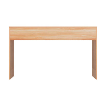 Artiss Coffee Table Rectangle Fluted Side 100CM - Mekamart Australia