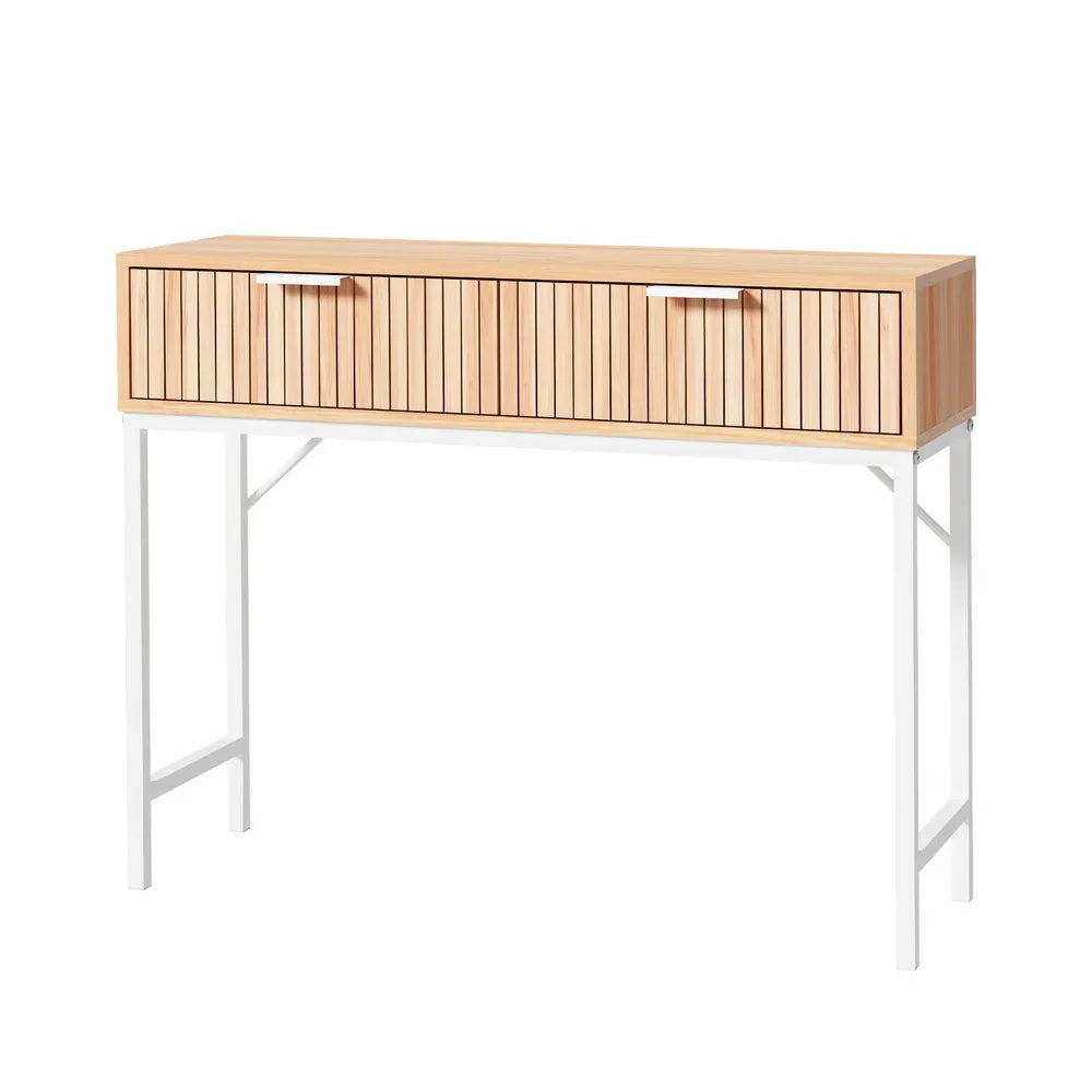 Artiss Console Table 2 Drawers 92CM - Mekamart Australia