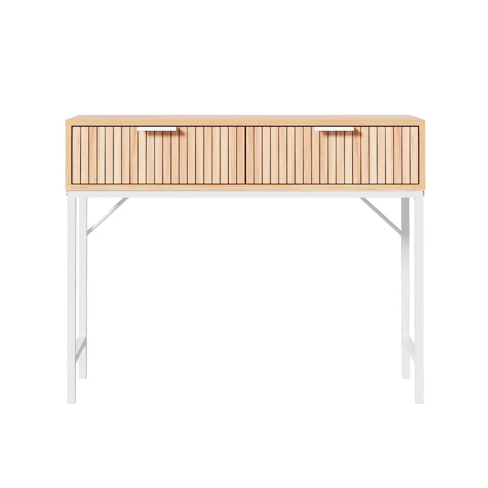 Artiss Console Table 2 Drawers 92CM - Mekamart Australia