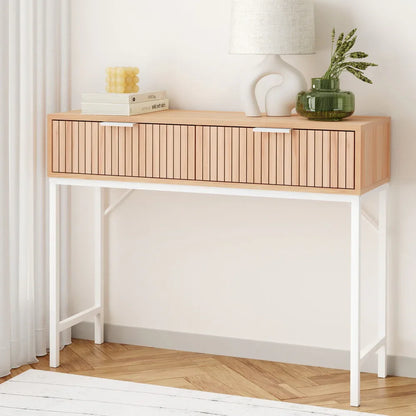 Artiss Console Table 2 Drawers 92CM - Mekamart Australia