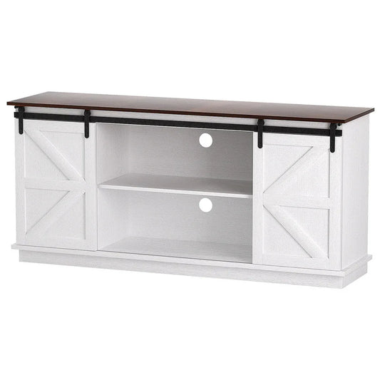 Artiss Buffet Sideboard Storage Cabinet Kitchen Cupboard Sliding Doors White - Mekamart Australia