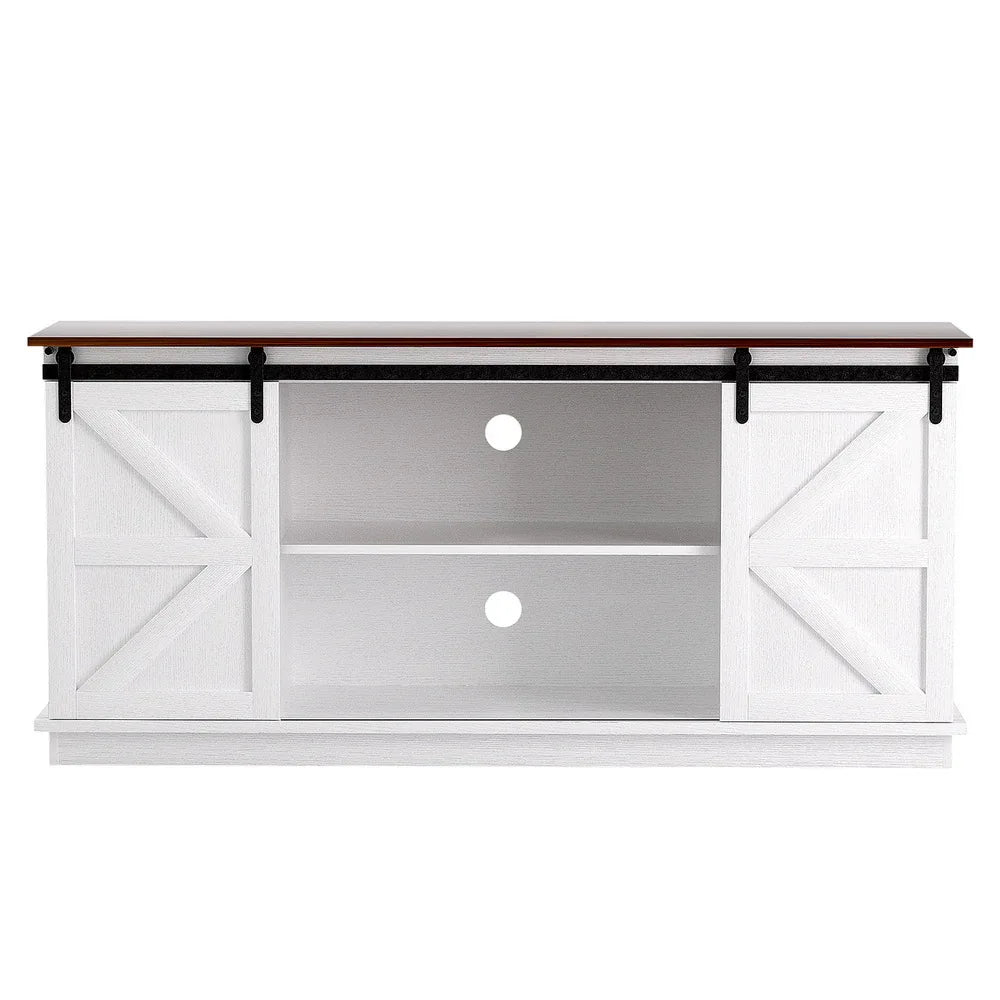 Artiss Buffet Sideboard Storage Cabinet Kitchen Cupboard Sliding Doors White - Mekamart Australia