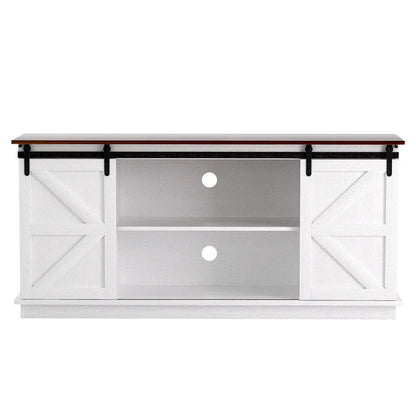 Artiss Buffet Sideboard Storage Cabinet Kitchen Cupboard Sliding Doors White - Mekamart Australia
