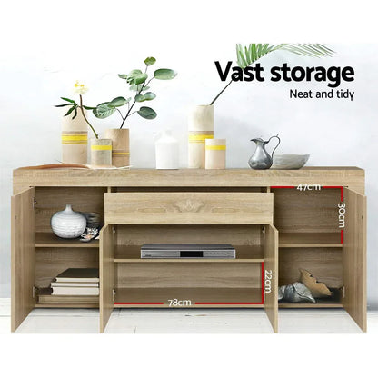 Artiss Buffet Sideboard - DANA Oak - Mekamart Australia