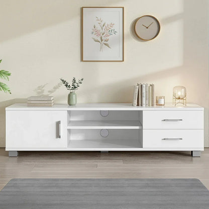 Artiss Entertainment Unit TV Cabinet 120cm White Dylan - Mekamart Australia
