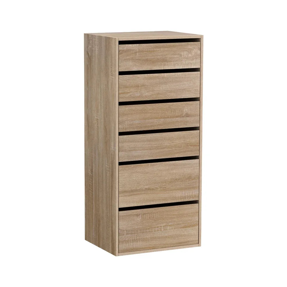 Artiss 6 Chest of Drawers Dresser Tallboy Pine