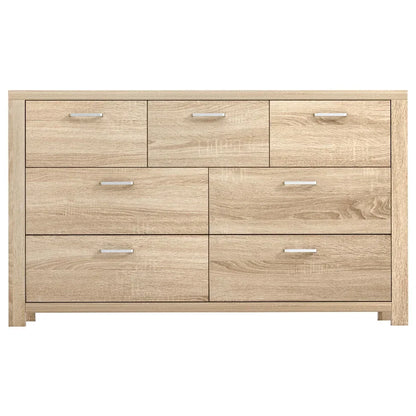 Artiss 7 Chest of Drawers - MAXI Pine - Mekamart Australia