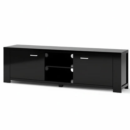 Artiss TV Cabinet Entertainment Unit 160cm Black Maxi