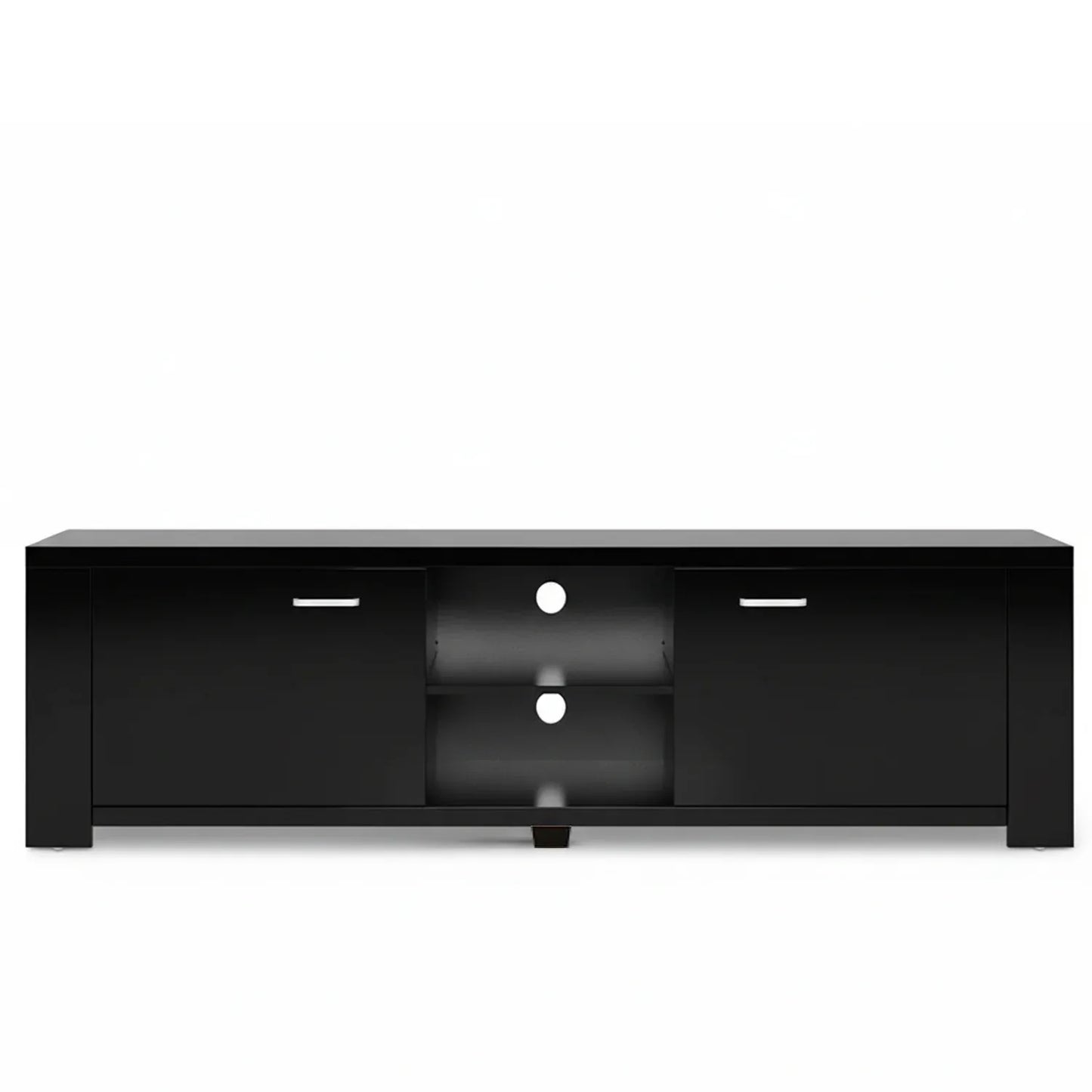 Artiss TV Cabinet Entertainment Unit 160cm Black Maxi