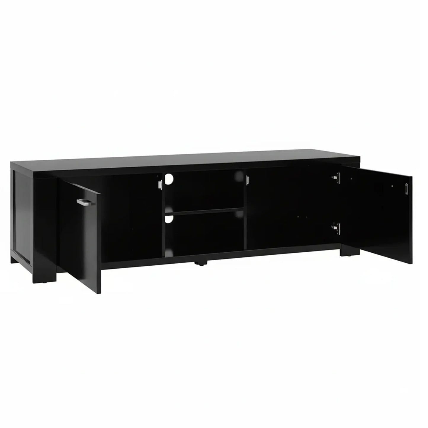 Artiss TV Cabinet Entertainment Unit 160cm Black Maxi