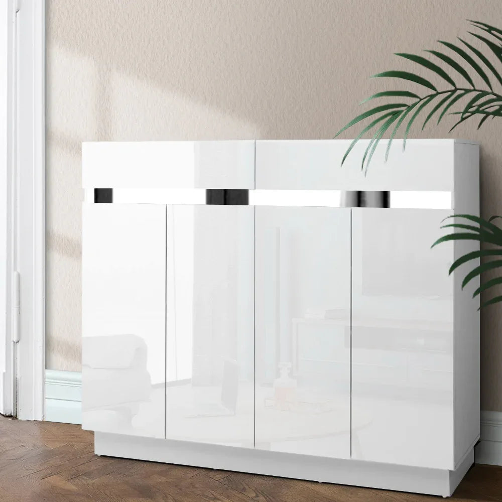 Artiss Shoe Rack Cabinet Storage Cupboard 24 Pairs - Lydia - Mekamart Australia