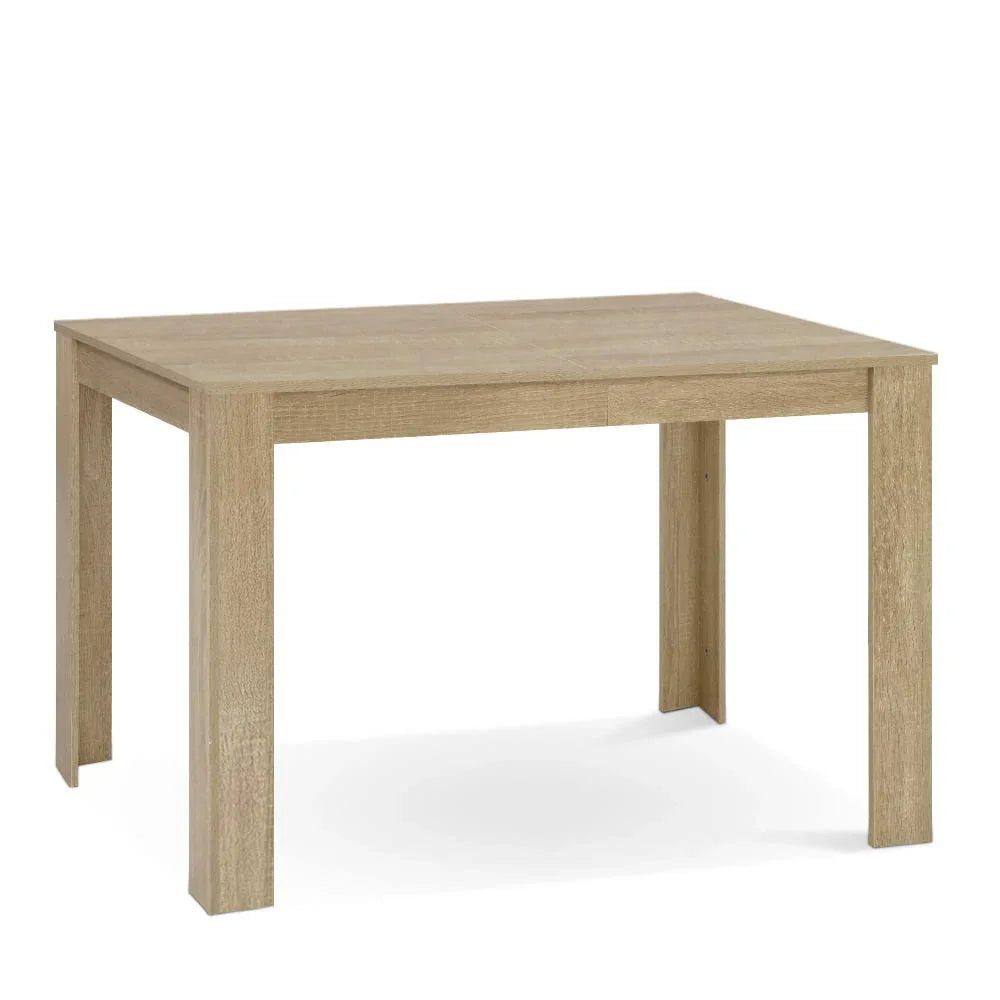 Artiss Dining Table Rectangular 4 Seater 120CM Oak Natu - Mekamart Australia