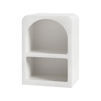 Artiss Bedside Table Shelves Side End Table Storage Nightstand White ARCHED - Mekamart Australia