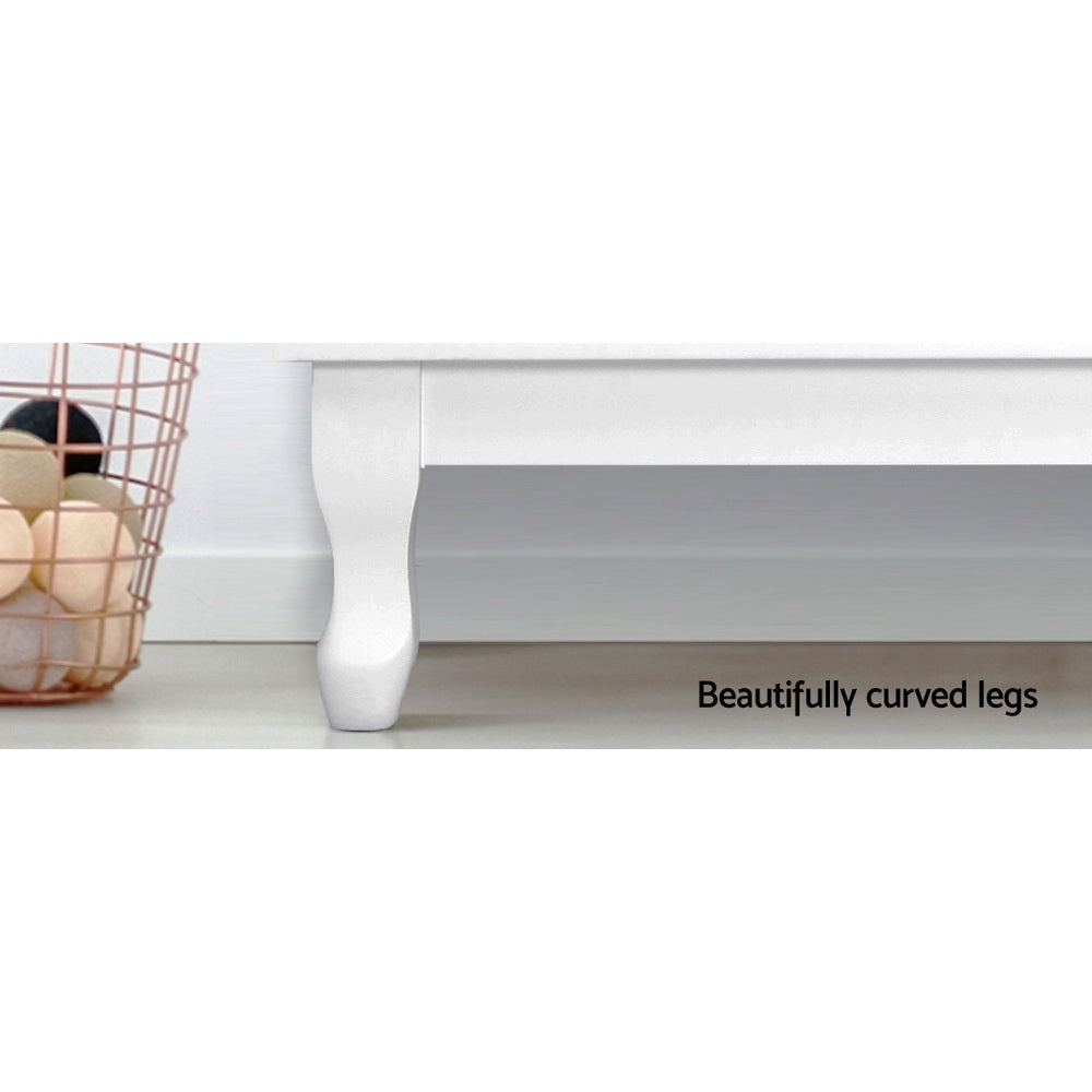 Artiss 6 Chest of Drawers - KUBI White