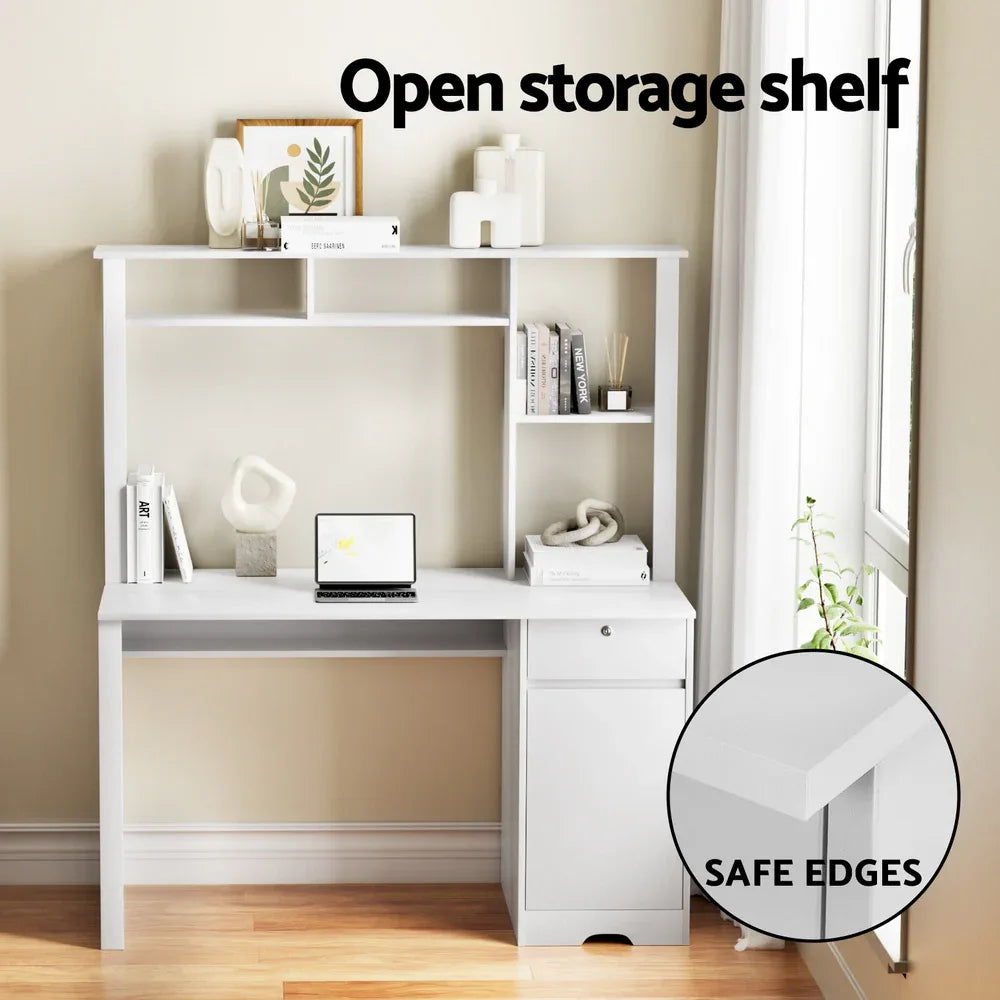 Artiss Computer Desk Office Study Desks Table Drawer Bookshelf Cabinet - Mekamart Australia