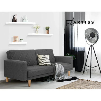 Artiss Floating Wall Shelf Set of 3 White - Mekamart Australia