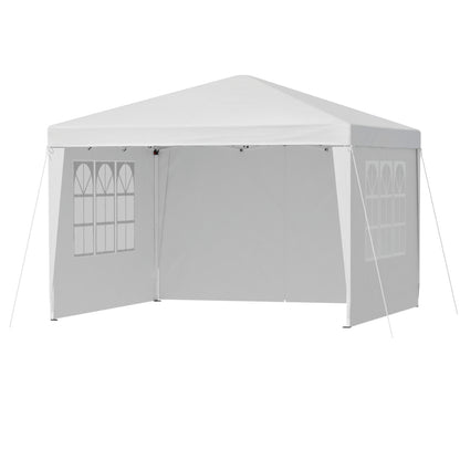Instahut Gazebo 3x3 Pop Up Marquee Folding Tent Wedding Gazebos Camping Outdoor Canopy White