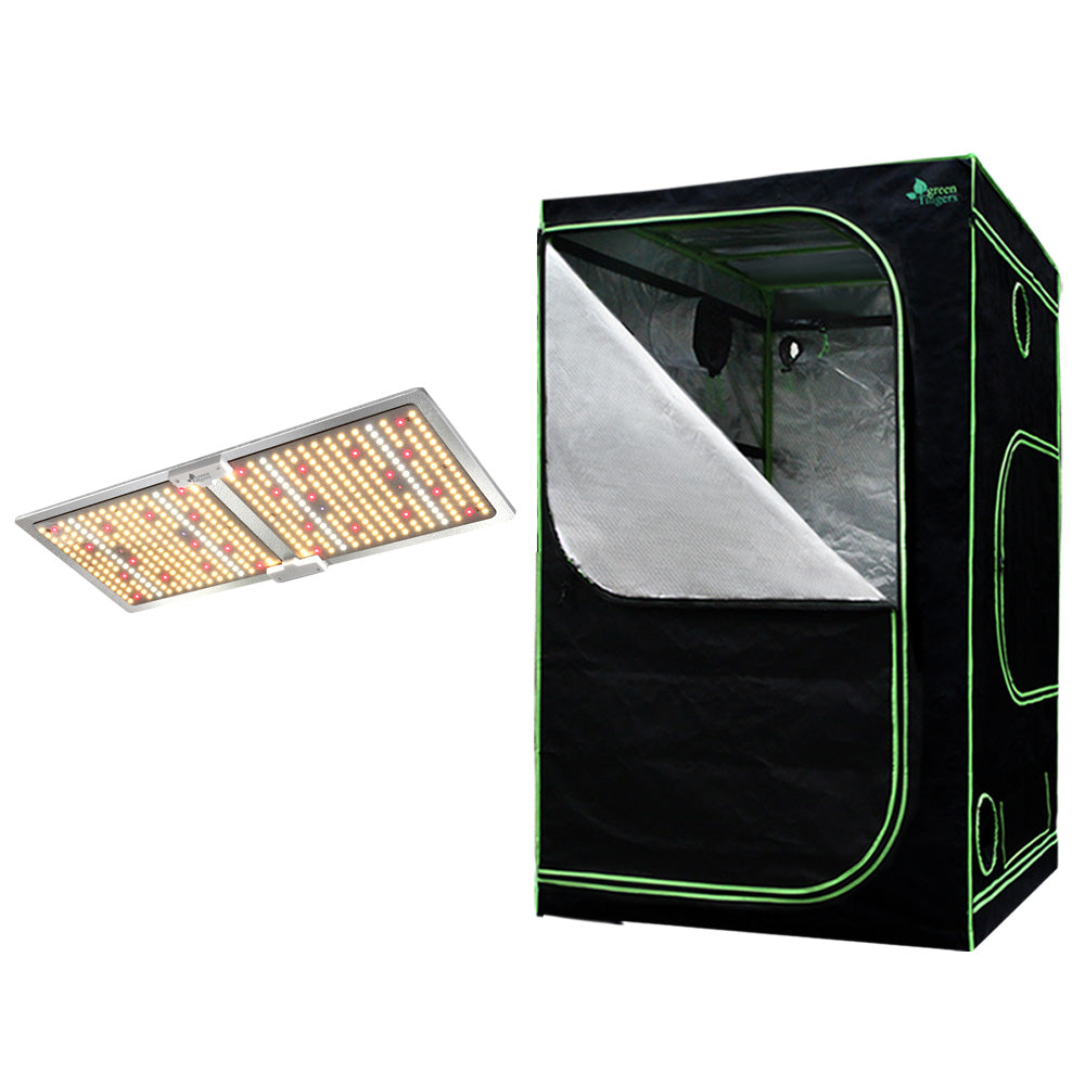 Green Fingers Grow Tent Light Kit 100x100x200CM 2200W LED Full Spectrum