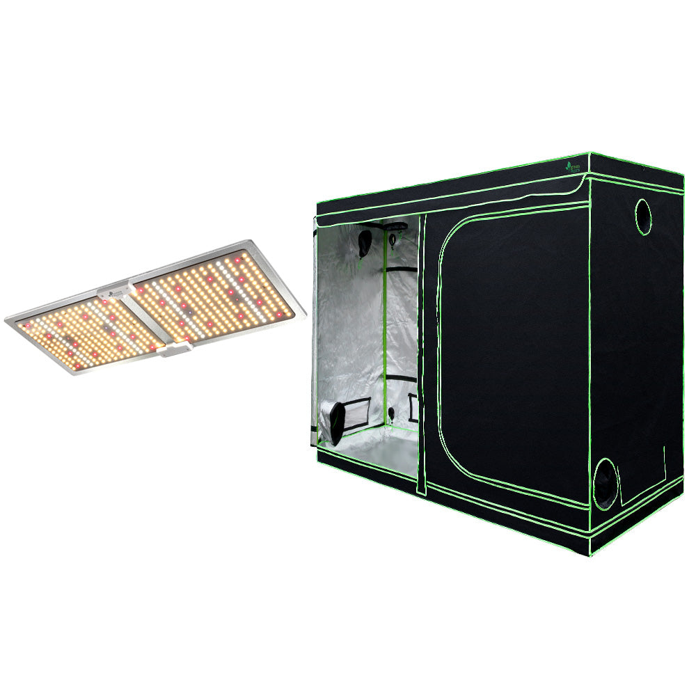 Green Fingers Grow Tent Light Kit 240x120x200CM 2200W LED Full Spectrum