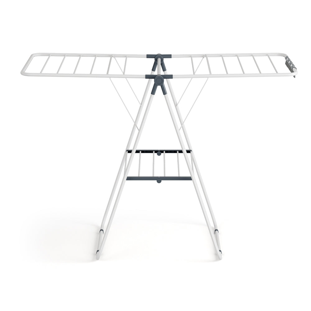 Artiss 2 Tier Clothes Rack Airer Foldable 139CM White