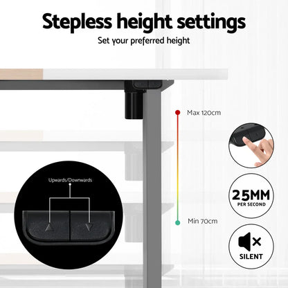 Artiss Standing Desk Electric Sit Stand Desks 120CM - Mekamart Australia