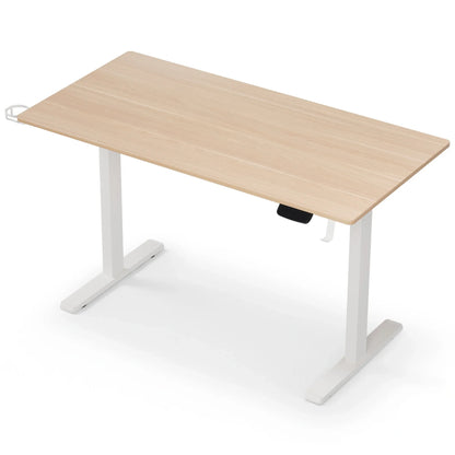 Artiss Standing Desk Motorised Touch Control Electric Oak 140CM - Mekamart Australia
