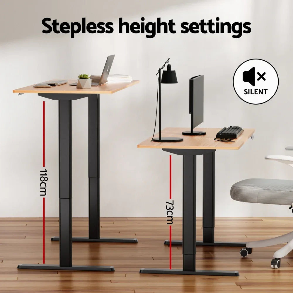 120CM Artiss Electric Standing Desk Sit Stand Desks Home Office Computer Desk - Mekamart Australia