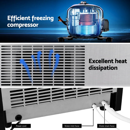 Devanti 45kg Ice Maker Commercial Machine