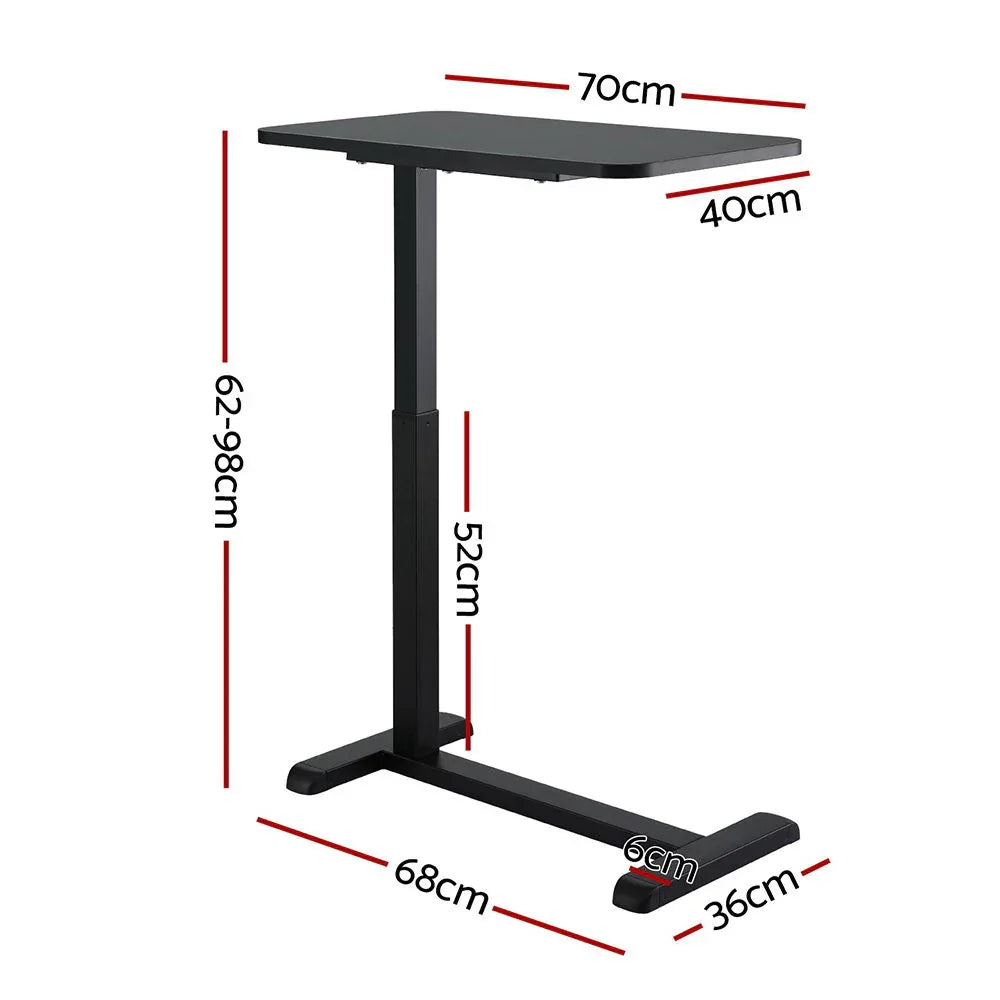 Artiss Laptop Desk Height Adjustable Mobile Workstation Computer Desks 70CM - Mekamart Australia