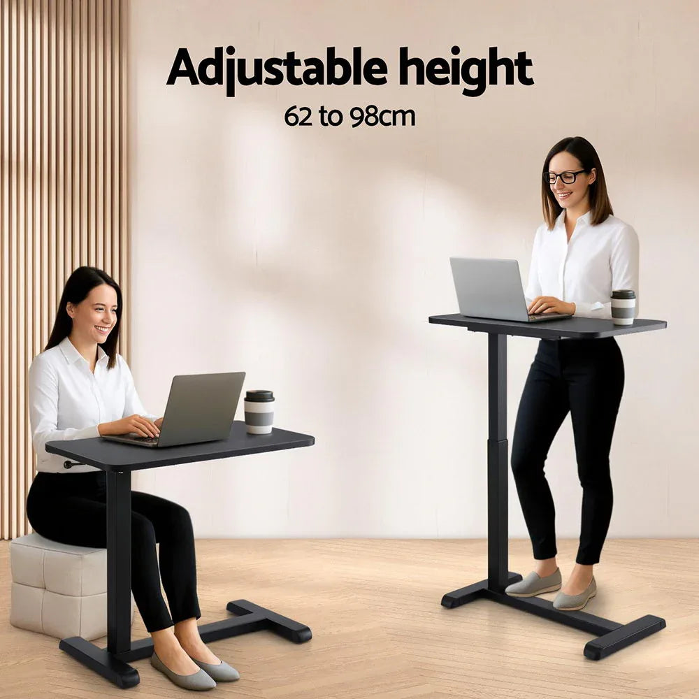 Artiss Laptop Desk Height Adjustable Mobile Workstation Computer Desks 70CM - Mekamart Australia