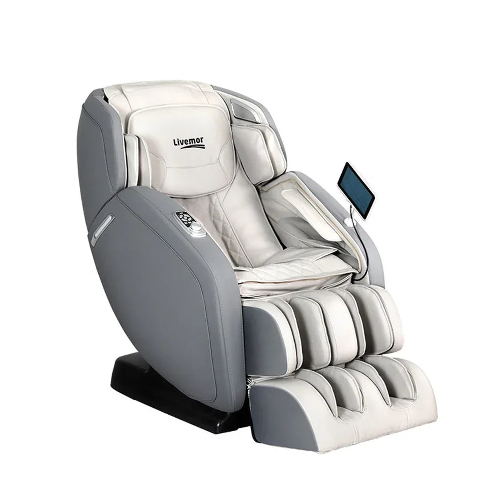 Livemor 4D Massage Chair Electric Recliner Home Massager Gary - Mekamart Australia