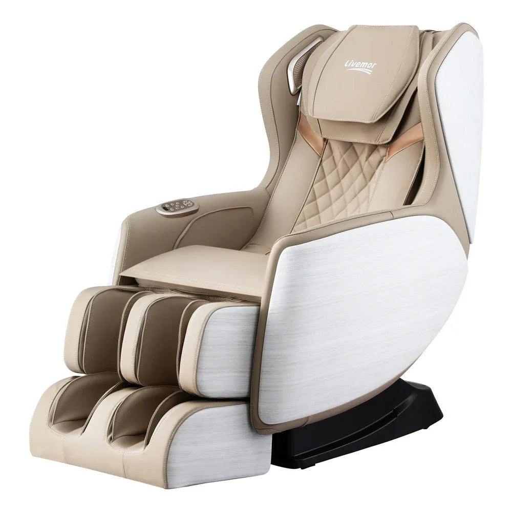 Livemor Massage Chair Electric Recliner Home Massager 3D OLIN - Mekamart Australia
