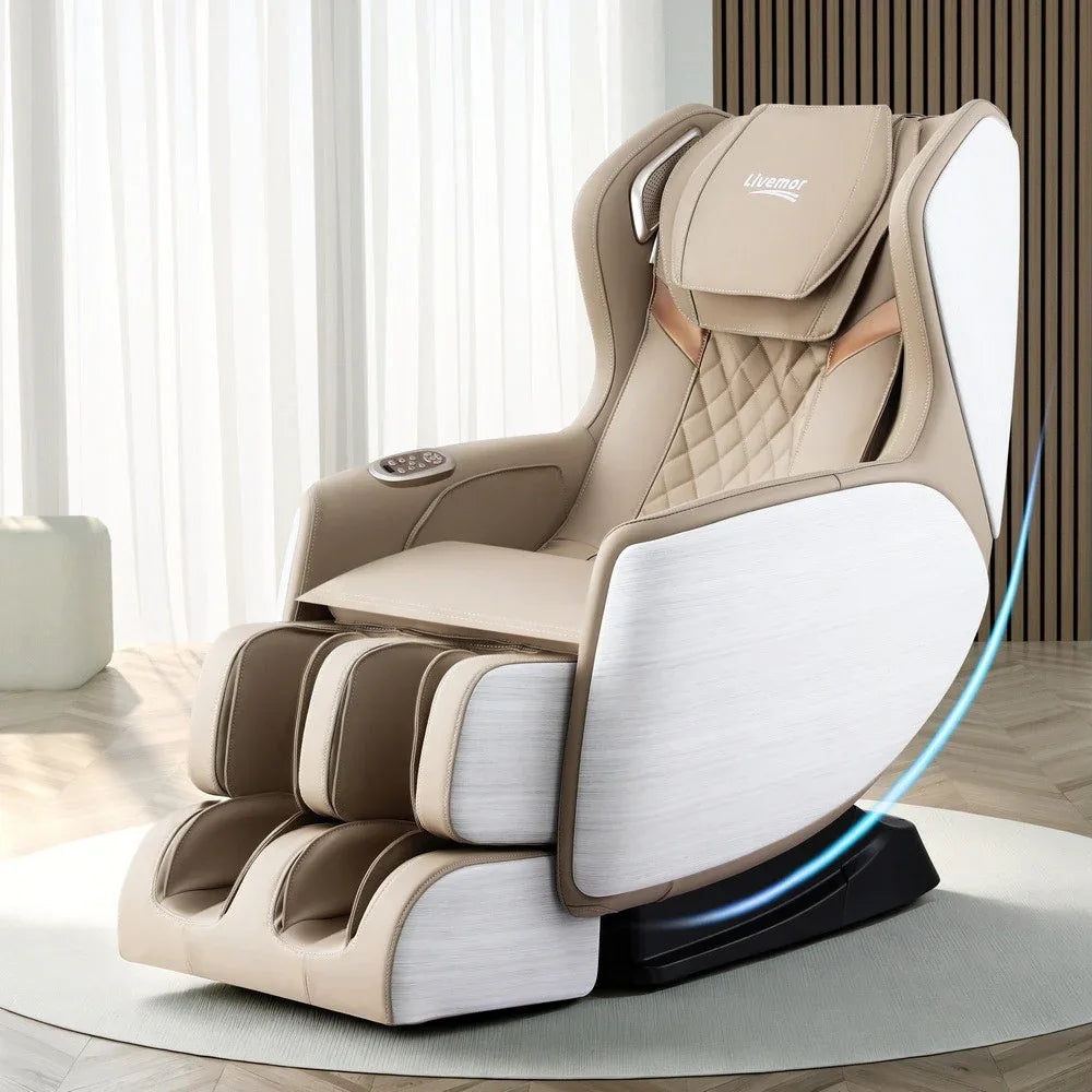 Livemor Massage Chair Electric Recliner Home Massager 3D OLIN - Mekamart Australia