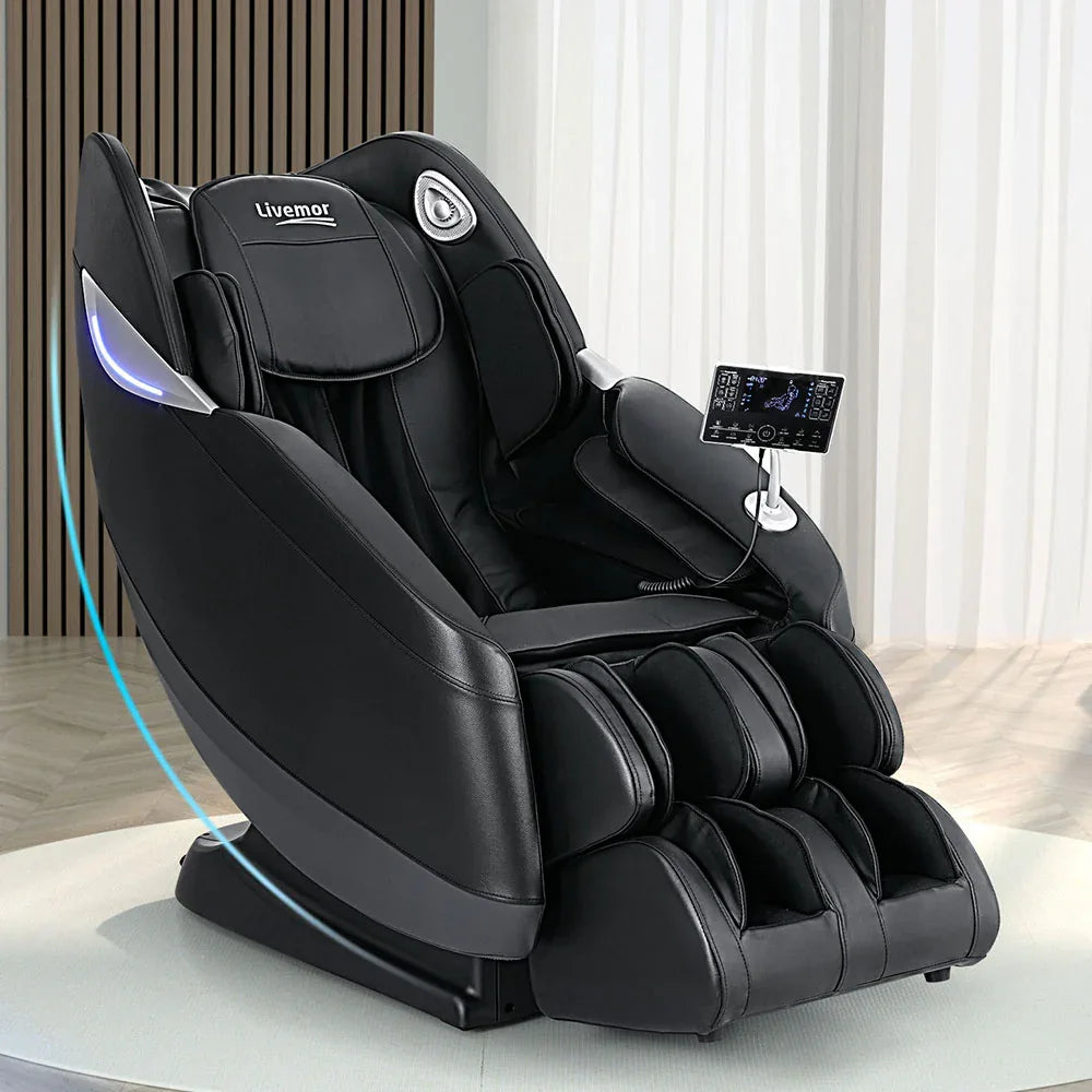 Livemor Massage Chair Electric Recliner Home 3D Massager Flynn - Mekamart Australia