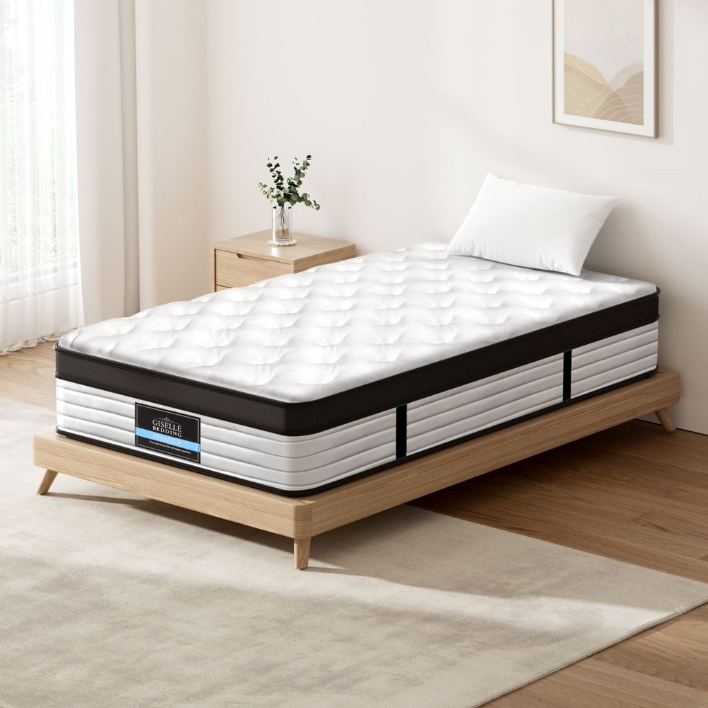 Giselle Bedding 31cm Mattress Euro Top King Single