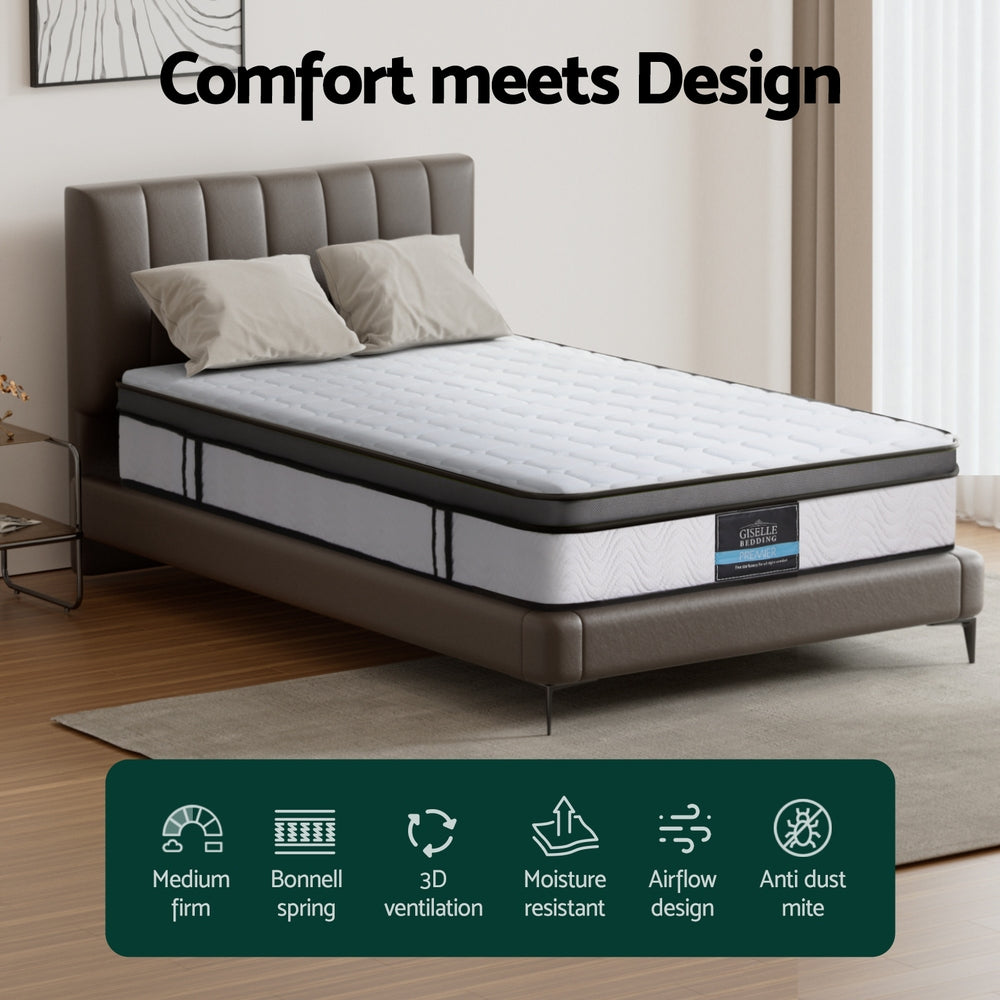 Giselle Mattress Cool Gel Foam 25cm Single