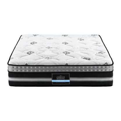 Giselle Bedding Double Mattress 35cm Bed in a Box Pocket Spring Gel Memory Foam - Mekamart Australia